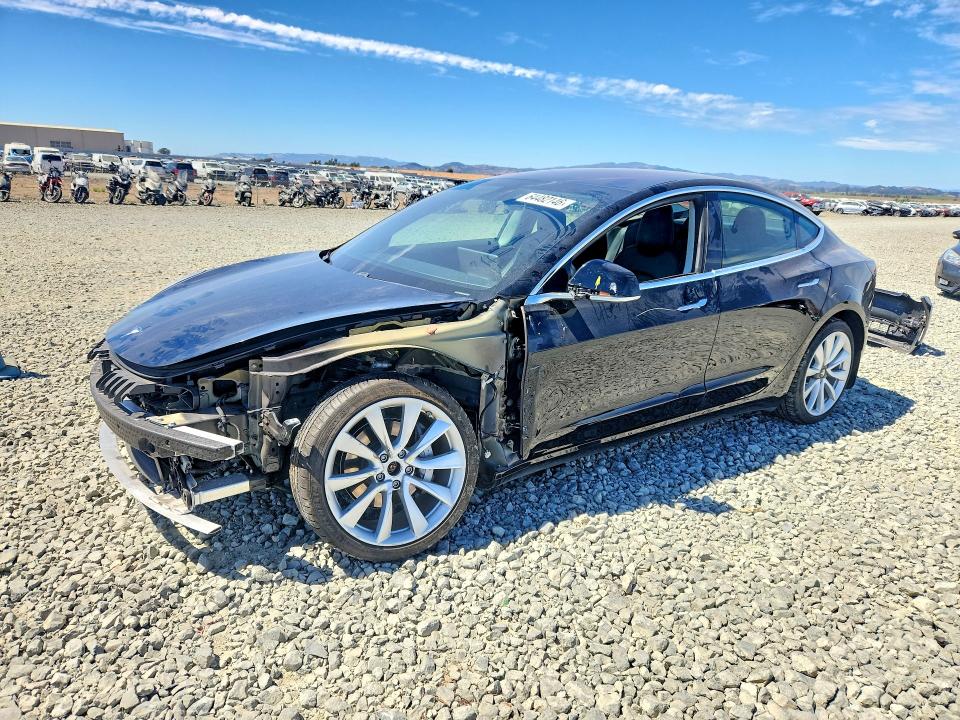 TESLA MODEL 3 2019 with VIN 5YJ3E1EB9KF197057 - Photo from auction