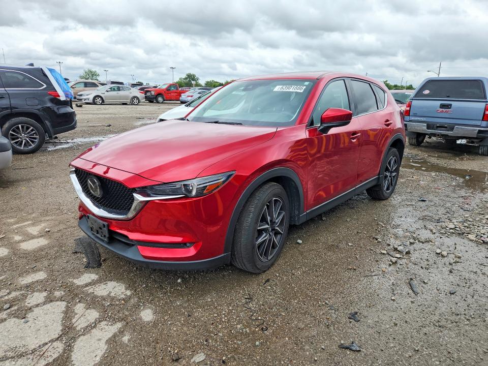 MAZDA CX-5 2017 with VIN JM3KFBDL0H0134906 - Photo from auction