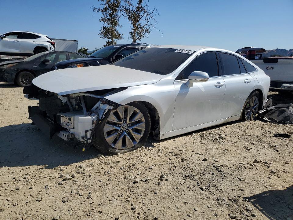 TOYOTA MIRAI 2021 with VIN JTDAAAAA3MA000587 - Photo from auction