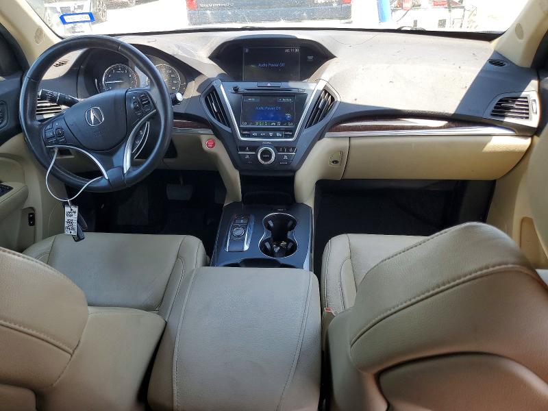 Photo 8 from auction – 2017 ACURA MDX with VIN 5J8YD3H3XHL001370