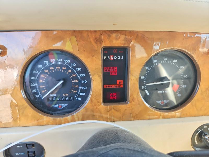 Фото 9 с аукциона – 1993 BENTLEY BROOKLANDS с VIN SCBZE02D5PCX46223