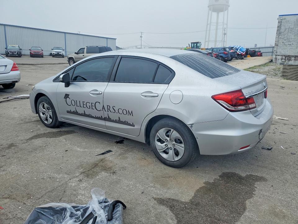 Photo 2 from auction – 2014 HONDA CIVIC with VIN 19XFB2F52EE006786