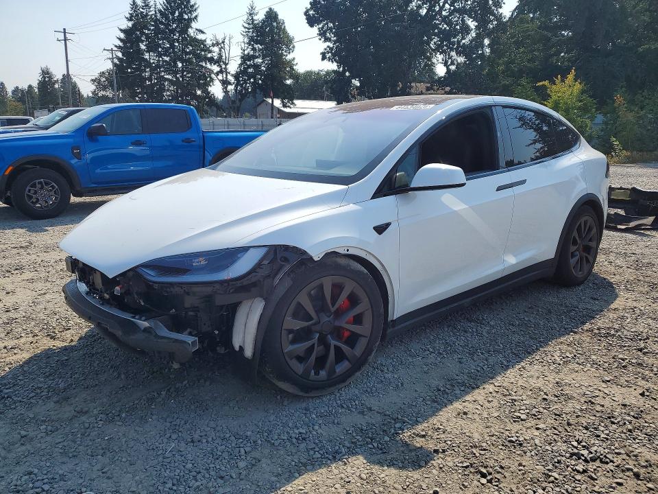 TESLA MODEL X 2024 with VIN 7SAXCBE61RF439871 - Photo from auction