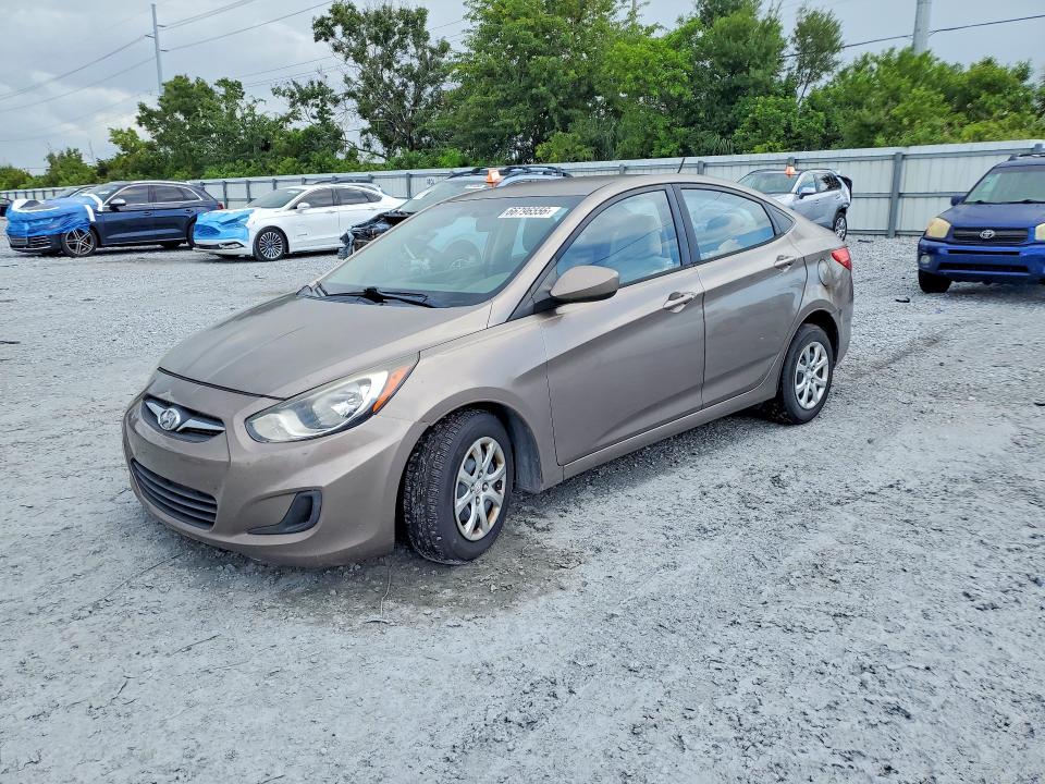 Photo 1 from auction – 2013 HYUNDAI ACCENT with VIN KMHCT4AE9DU571549