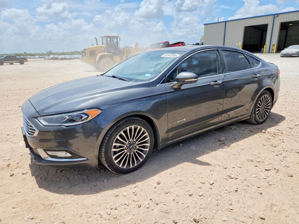 Photo 1 from auction – 2018 FORD FUSION with VIN 3FA6P0RU7JR128139