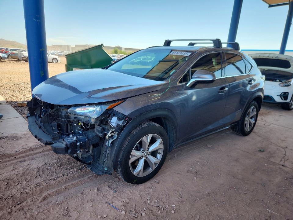 LEXUS NX 200T 2017 with VIN JTJYARBZ2H2056373 - Photo from auction