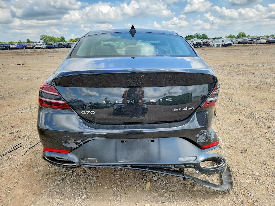 Photo 6 from auction – 2022 GENESIS G70 with VIN KMTG54TE2NU096164