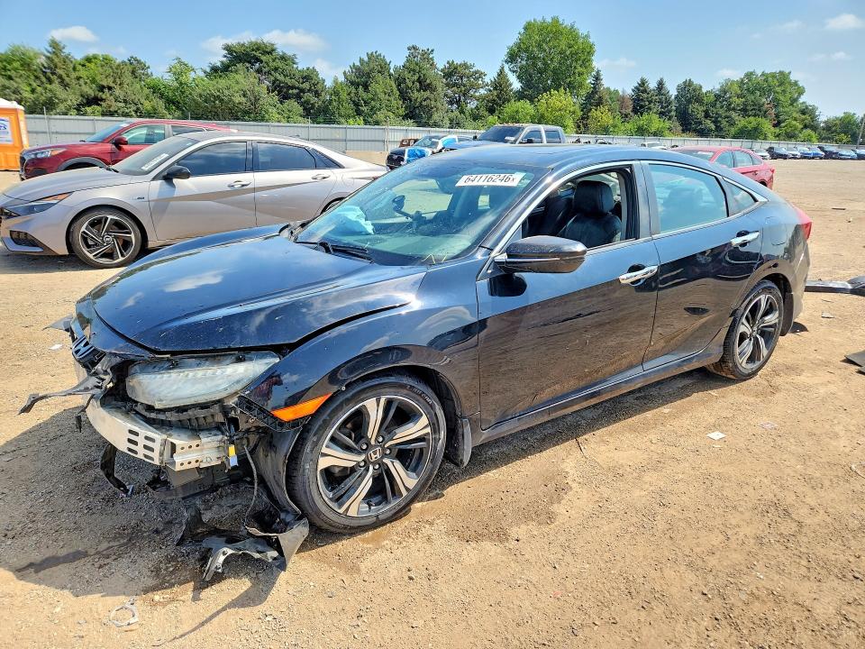 HONDA CIVIC 2017 with VIN 19XFC1F95HE016517 - Photo from auction