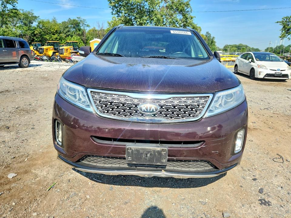 Photo 5 from auction – 2014 KIA SORENTO with VIN 5XYKW4A71EG430020