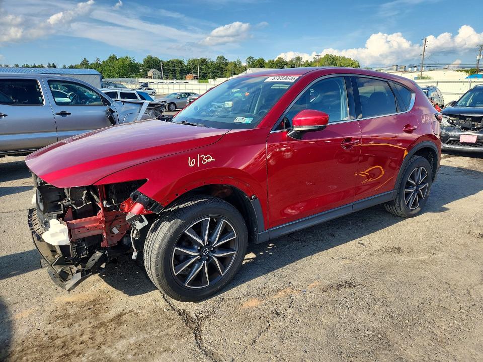 MAZDA CX-5 2017 with VIN JM3KFBDL5H0206277 - Photo from auction