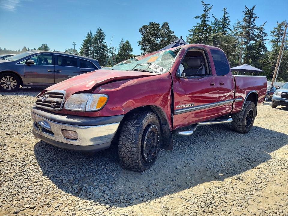 TOYOTA TUNDRA 2000 with VIN 5TBBT4414YS009697 - Photo from auction