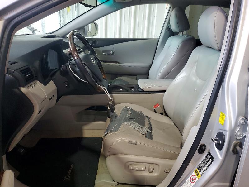 Photo 7 from auction – 2010 LEXUS RX with VIN 2T2BK1BA1AC053355