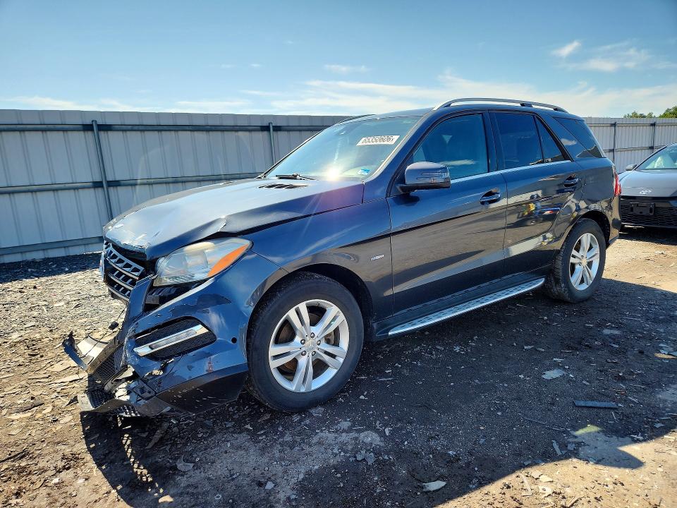 MERCEDES-BENZ ML 2012 with VIN 4JGDA5HB3CA015961 - Photo from auction