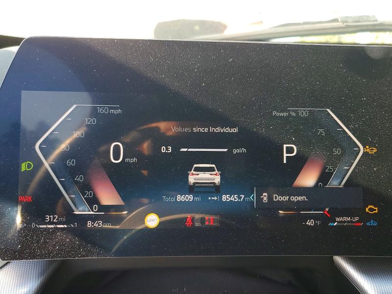 Photo 9 from auction – 2025 BMW X1 with VIN WBX73EF03S5314227