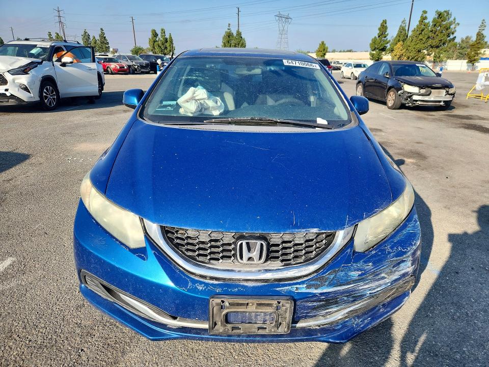Photo 5 from auction – 2013 HONDA CIVIC with VIN 19XFB2F84DE287255