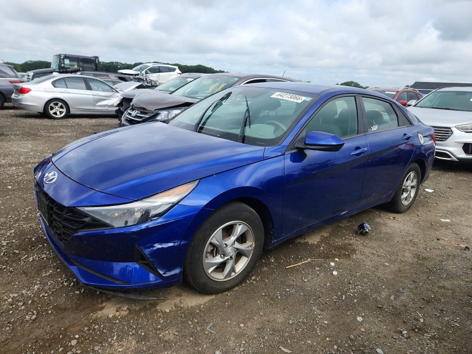HYUNDAI ELANTRA 2023 with VIN 5NPLL4AG8PH117300 - Photo from auction