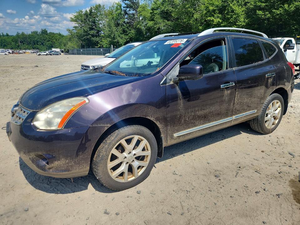 NISSAN ROGUE 2013 with VIN JN8AS5MV6DW646572 - Photo from auction