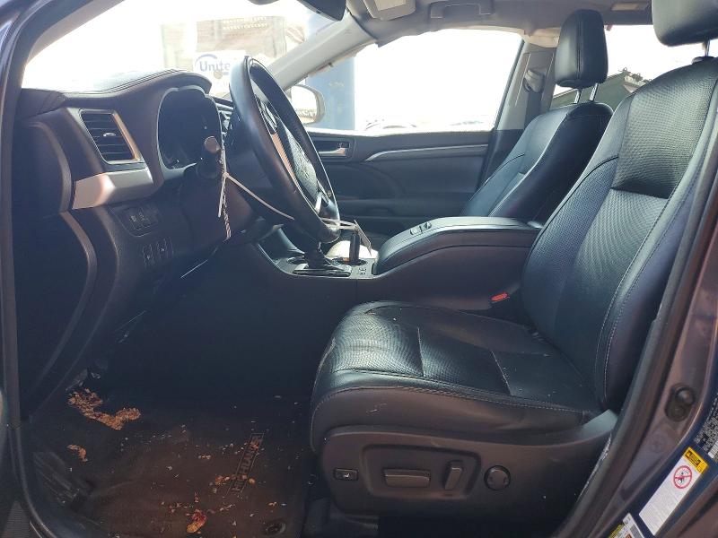 Photo 7 from auction – 2018 TOYOTA HIGHLANDER with VIN 5TDYZRFH5JS250679