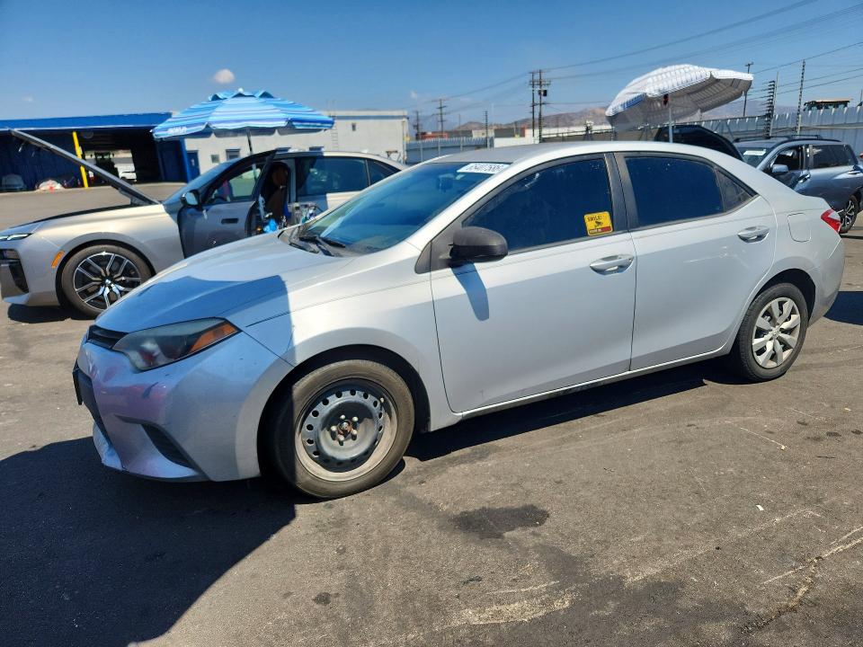 TOYOTA COROLLA 2014 with VIN 2T1BURHE3EC142938 - Photo from auction