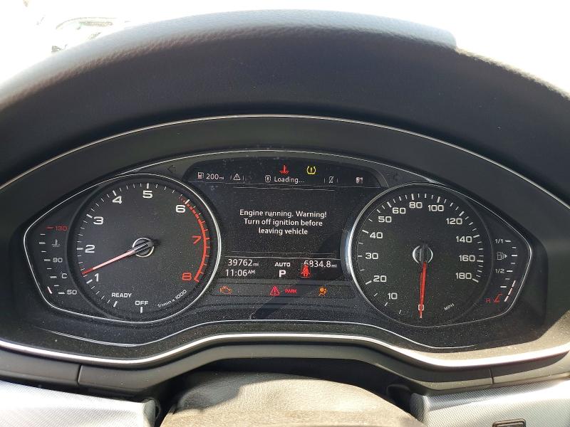 Photo 9 from auction – 2018 AUDI A4 with VIN WAUBNAF43JA100788