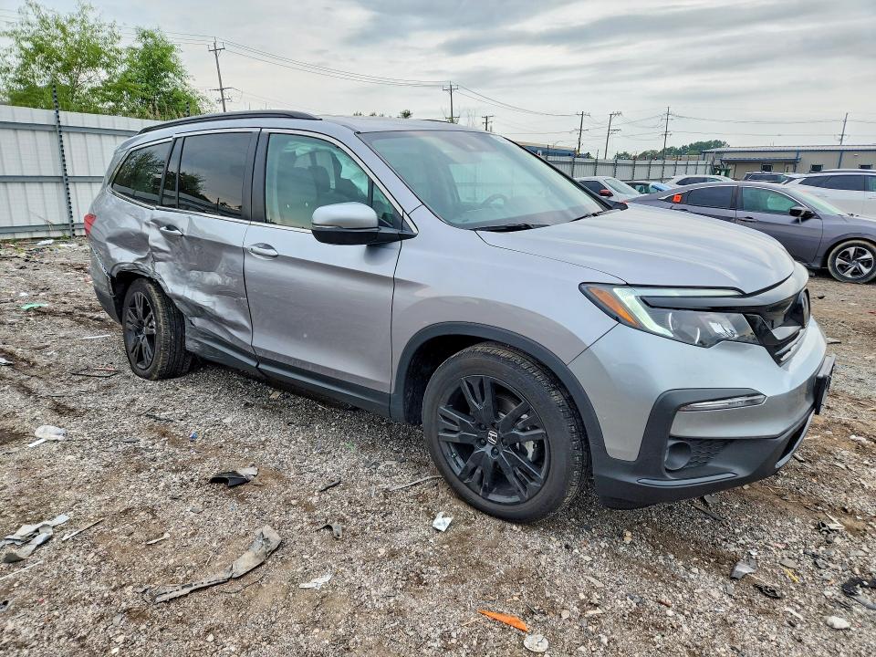Photo 4 from auction – 2021 HONDA PILOT with VIN 5FNYF6H20MB014739