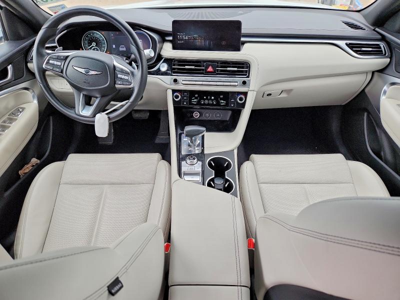 Photo 8 from auction – 2025 GENESIS G70 with VIN KMTG34SC5SU156438