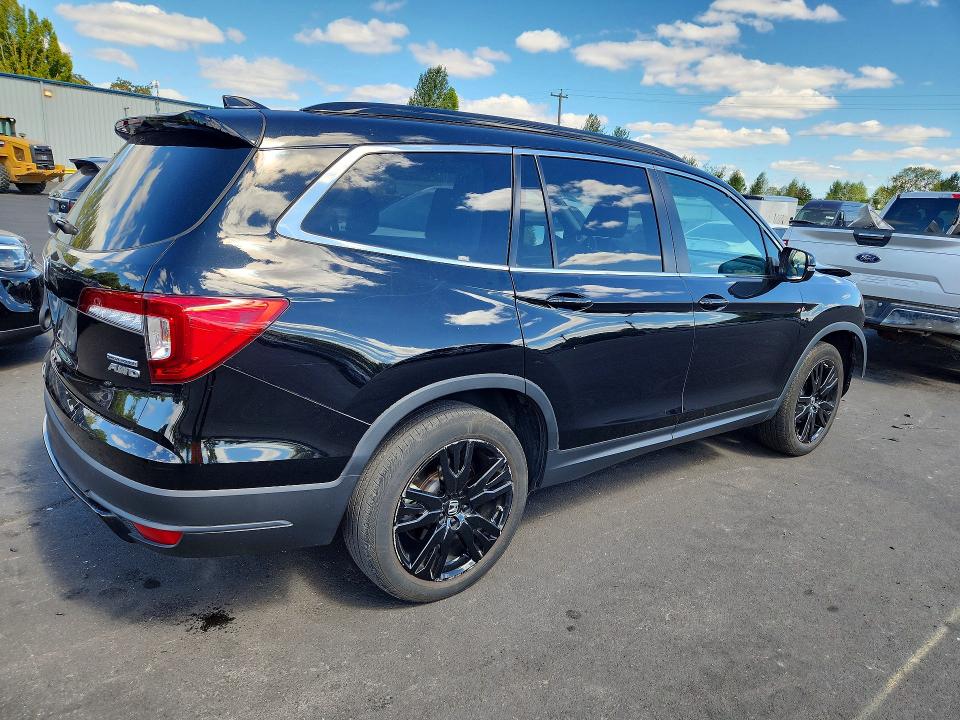 Photo 3 from auction – 2022 HONDA PILOT with VIN 5FNYF6H25NB097408