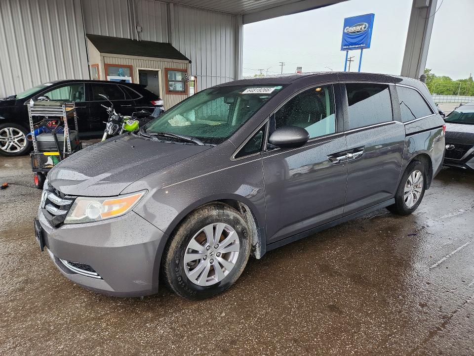 HONDA ODYSSEY 2016 с VIN 5FNRL5H6XGB106522 - Снимка от търг