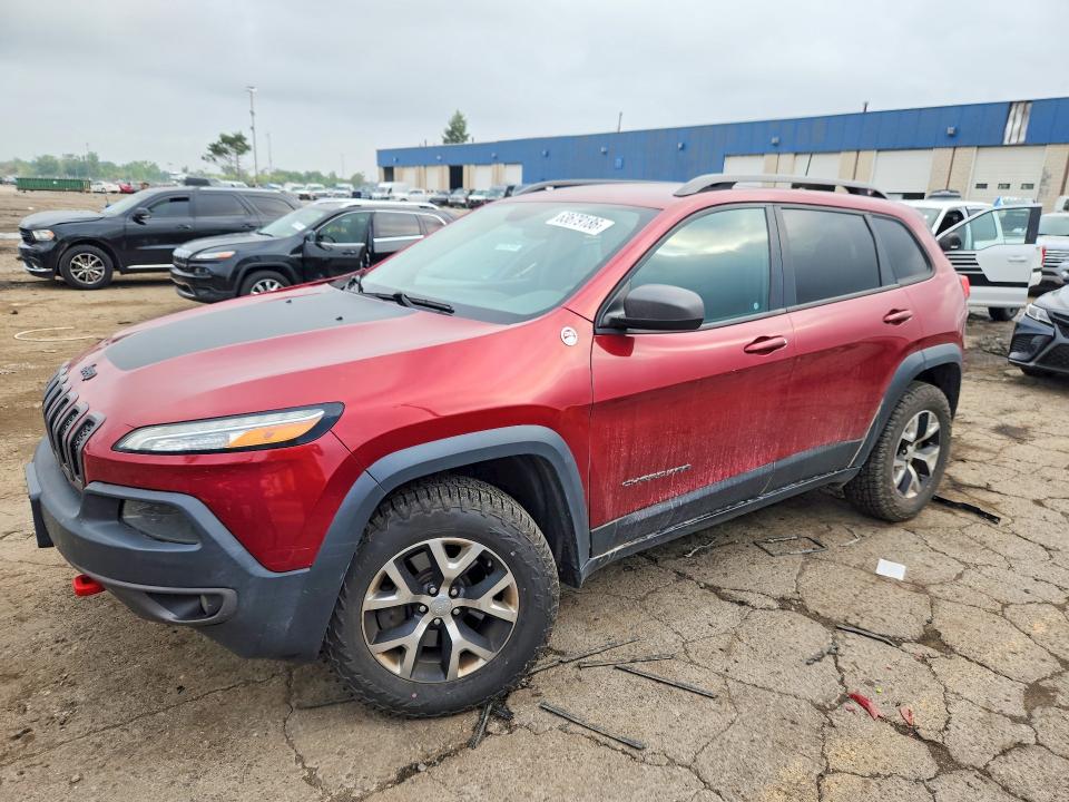 JEEP CHEROKEE 2016 with VIN 1C4PJMBS6GW308119 - Photo from auction