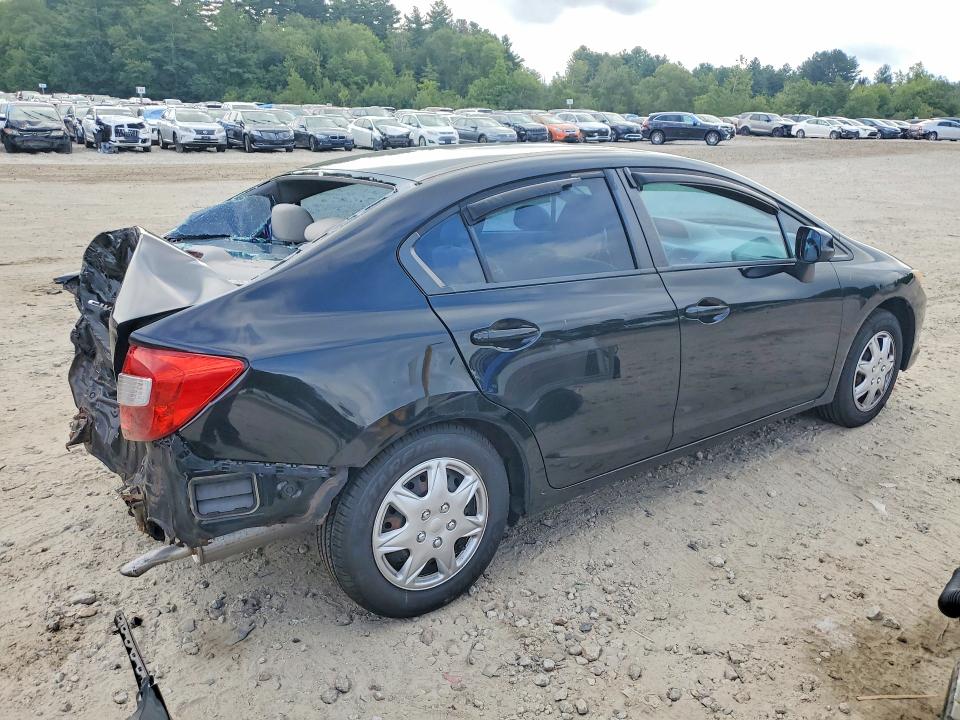 Photo 3 from auction – 2012 HONDA CIVIC with VIN 2HGFB2F54CH327151