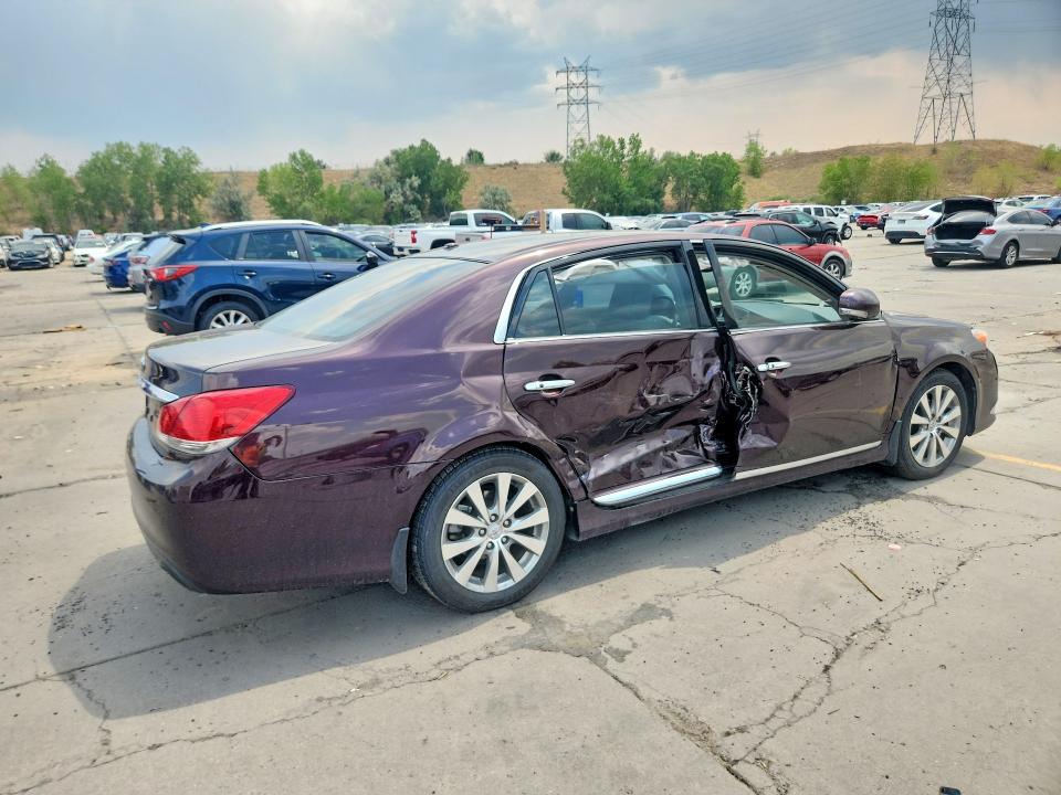 Photo 3 from auction – 2011 TOYOTA AVALON with VIN 4T1BK3DB9BU437342