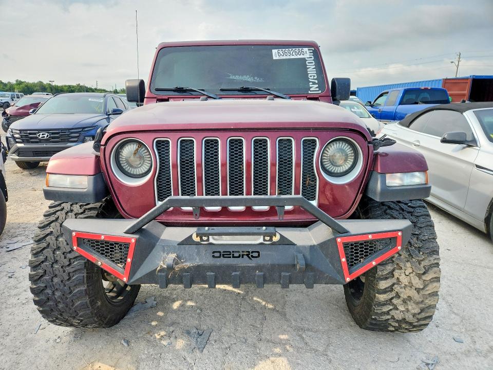 Снимка 5 от търг – 2021 JEEP WRANGLER UNLIMITED с VIN 1C4HJXEG2MW614498