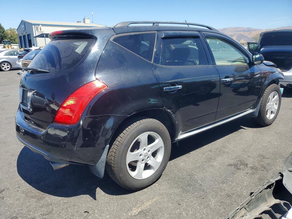 Photo 3 from auction – 2005 NISSAN MURANO with VIN JN8AZ08T75W321955