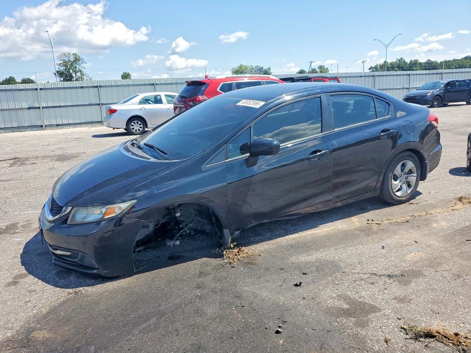 HONDA CIVIC 2015 with VIN 19XFB2F53FE087539 - Photo from auction