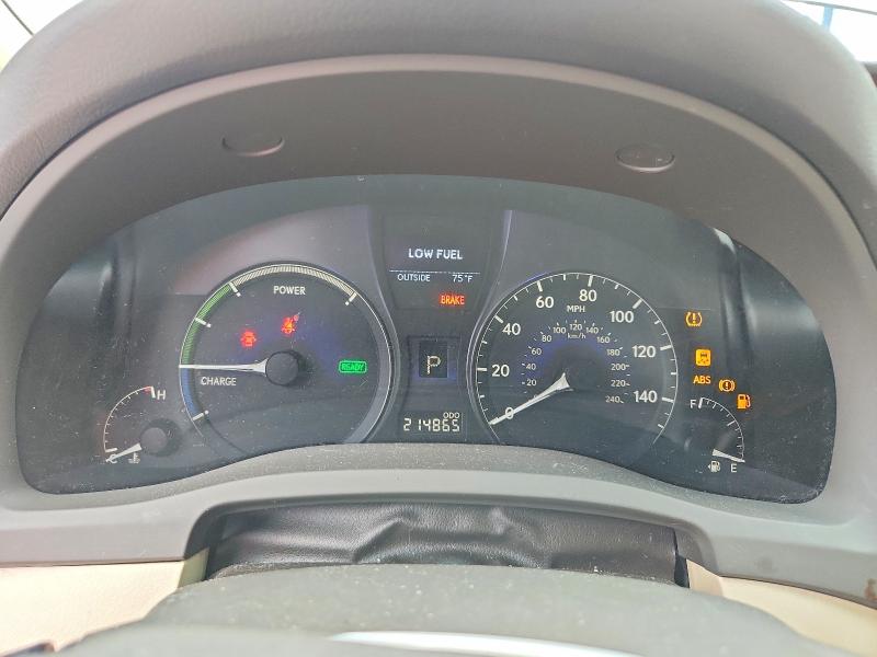 Photo 9 from auction – 2010 LEXUS RX with VIN JTJBC1BA3A2409656