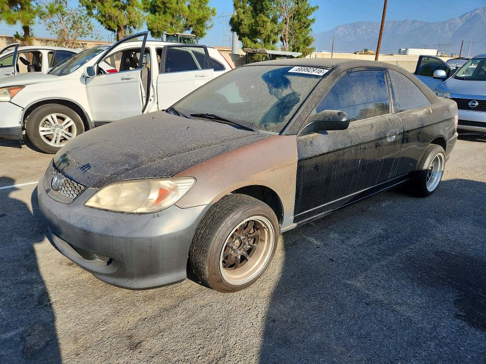 Photo 1 from auction – 2005 HONDA CIVIC with VIN 1HGEM22105L062243