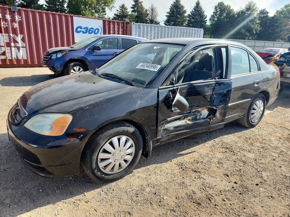 HONDA CIVIC 2003 with VIN 2HGES16593H586594 - Photo from auction
