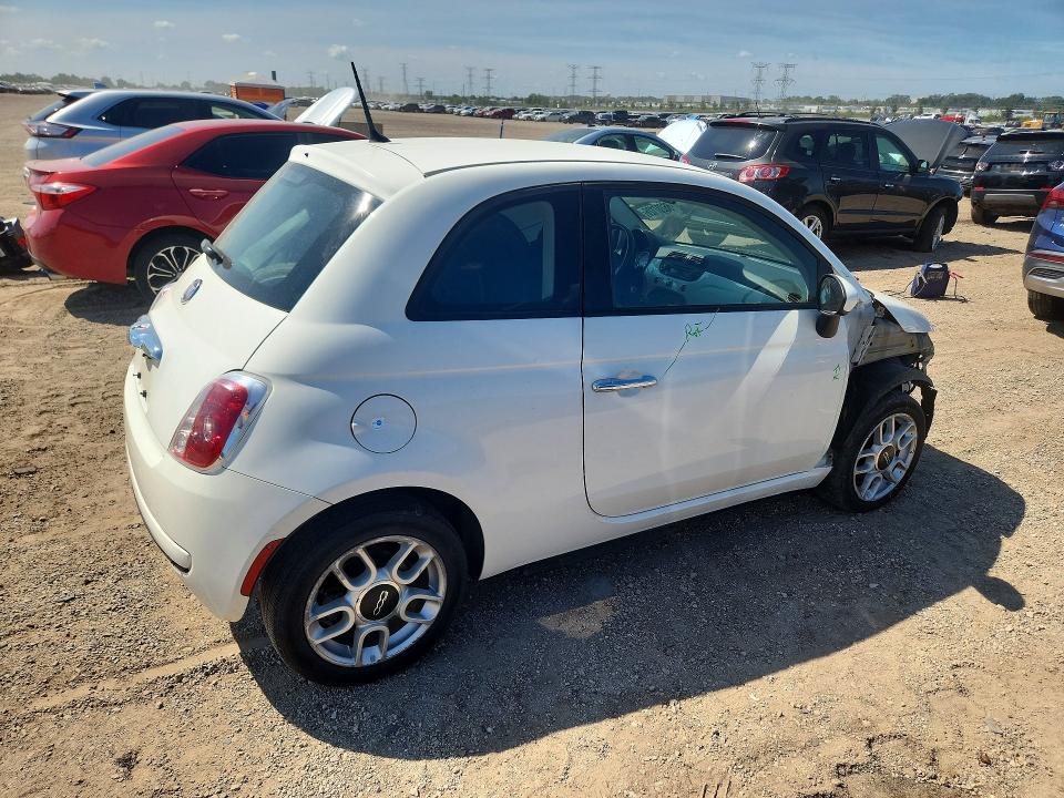 Photo 3 from auction – 2015 FIAT 500 with VIN 3C3CFFAR0FT541643