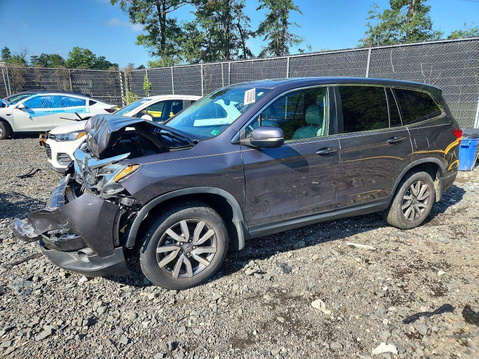 HONDA PILOT 2020 with VIN 5FNYF6H55LB065694 - Photo from auction