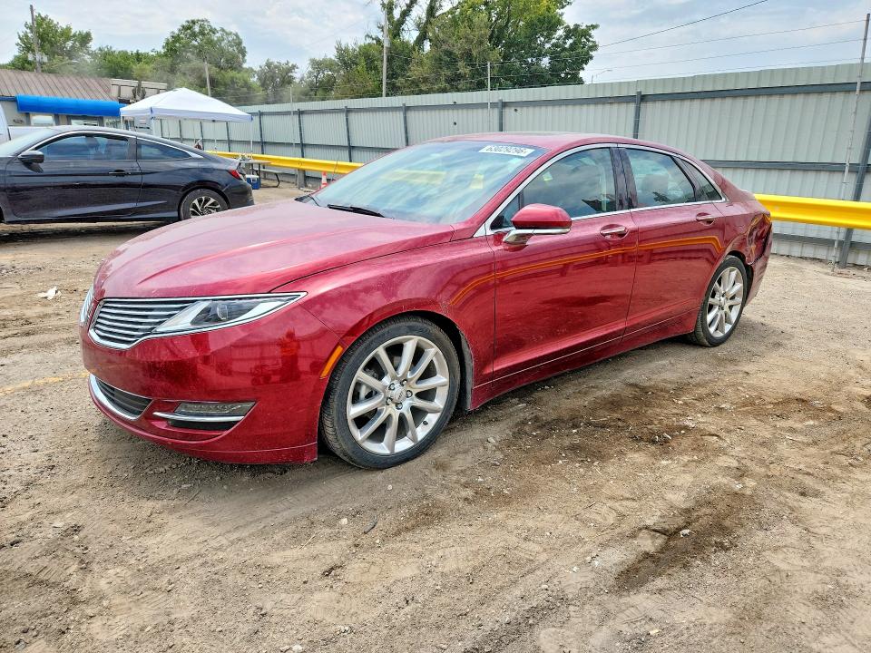 LINCOLN MKZ 2015 with VIN 3LN6L2LU8FR625648 - Photo from auction
