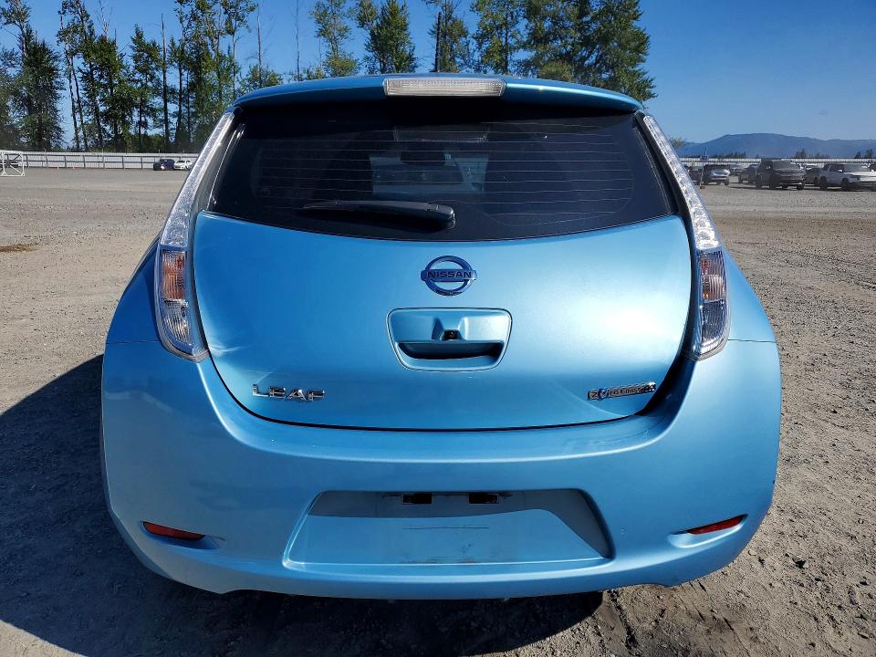 Photo 6 from auction – 2015 NISSAN LEAF with VIN 1N4AZ0CP1FC313669