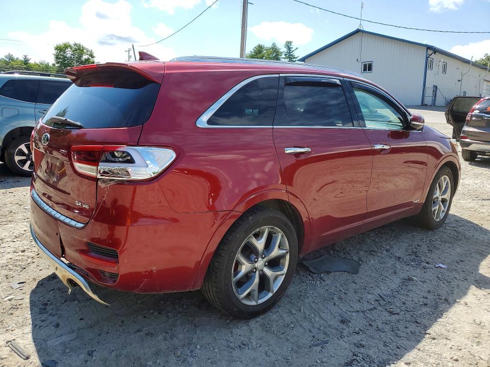 Photo 3 from auction – 2018 KIA SORENTO with VIN 5XYPKDA52JG384563