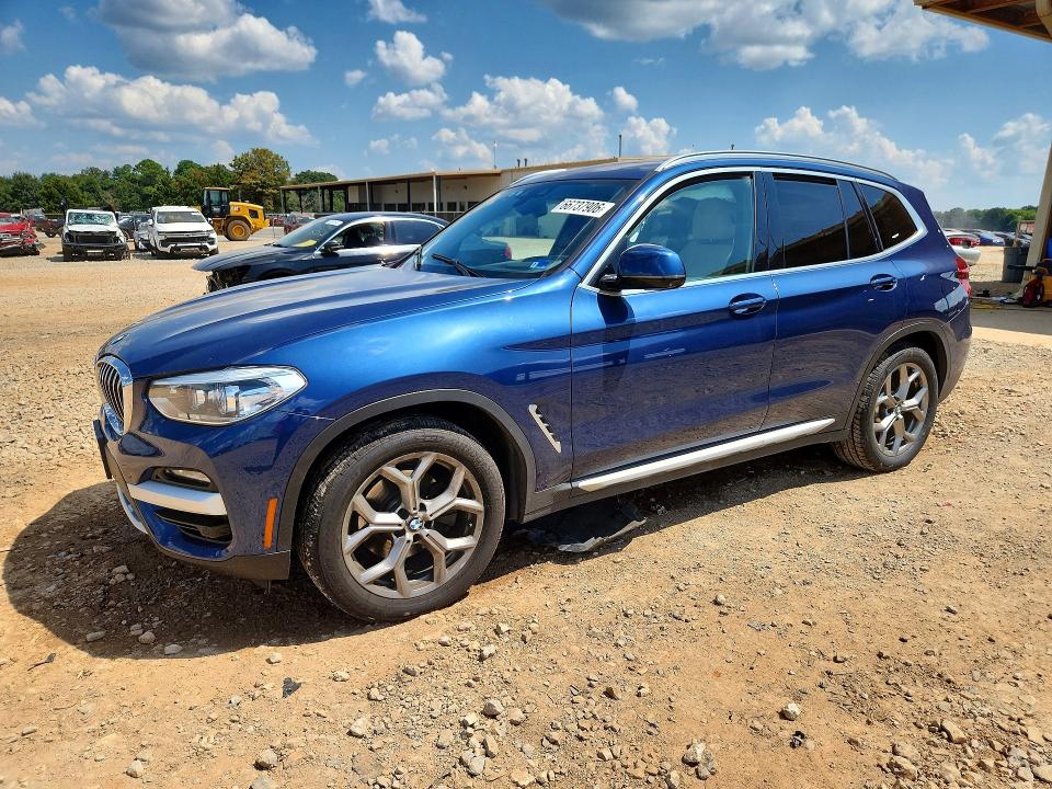 BMW X3 2020 with VIN 5UXTY5C03L9B82339 - Photo from auction