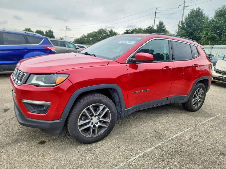 JEEP COMPASS 2017 with VIN 3C4NJDBB9HT692377 - Photo from auction