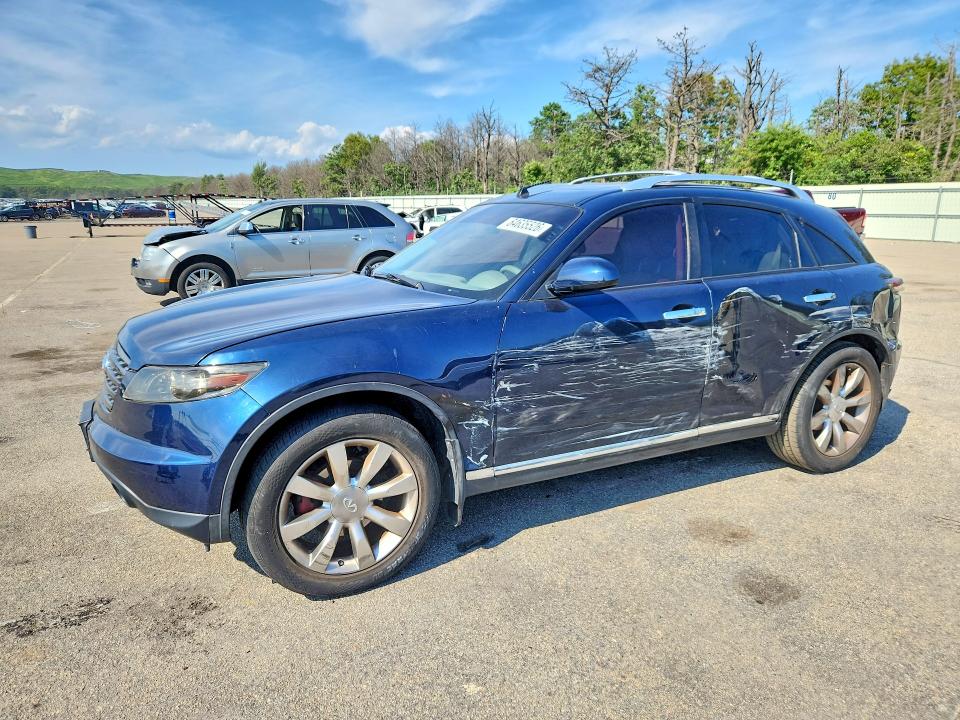 INFINITI FX35 2008 with VIN JNRAS08WX8X201530 - Photo from auction