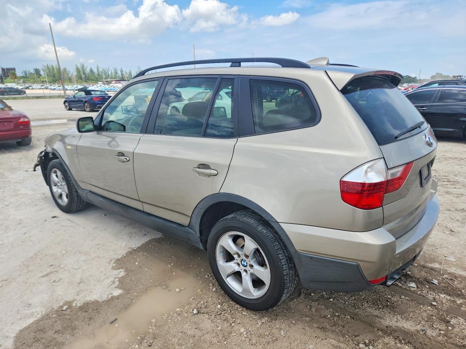 Photo 2 from auction – 2007 BMW X3 with VIN WBXPC934X7WF27193