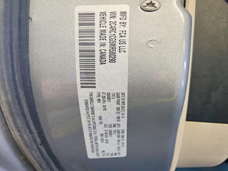 Photo 13 from auction – 2021 CHRYSLER VOYAGER with VIN 2C4RC1CG5MR580290