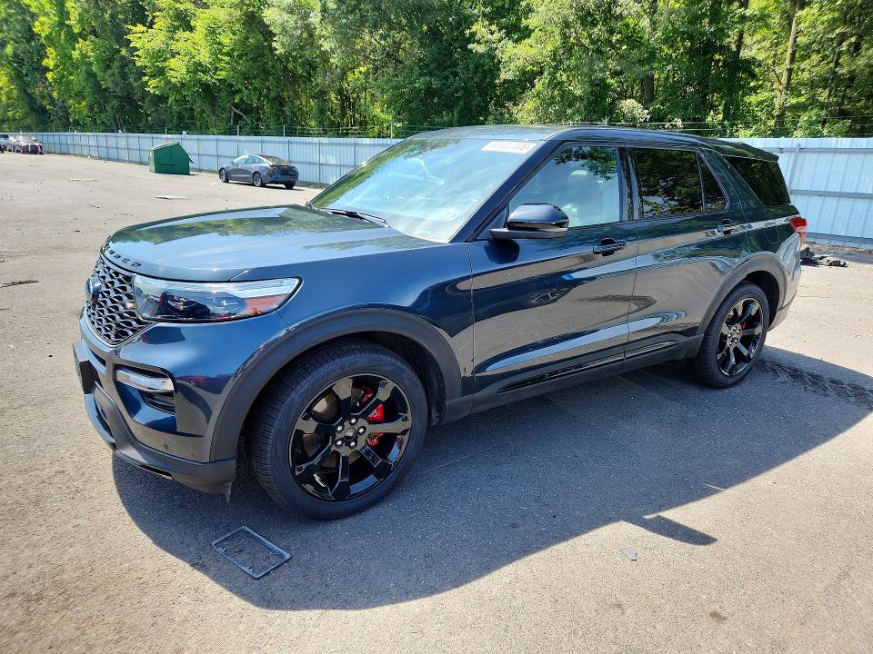 FORD EXPLORER 2022 with VIN 1FM5K8GC2NGC33712 - Photo from auction