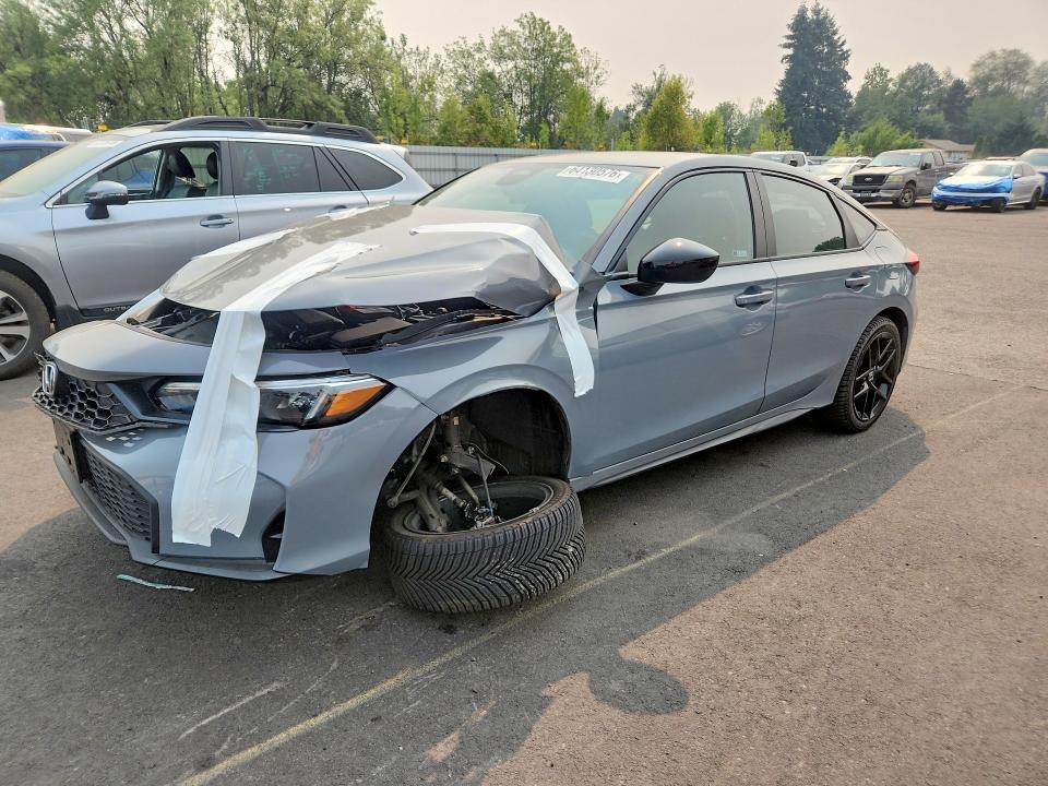 HONDA CIVIC 2026 with VIN 19XFL2H83TE003865 - Photo from auction