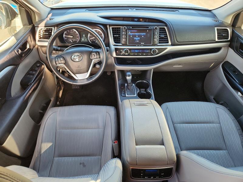 Photo 8 from auction – 2016 TOYOTA HIGHLANDER with VIN 5TDBKRFH0GS315585
